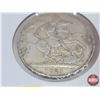 Image 3 : British Crown : 1821 (Silver Sterling Pound) (.925 Silver) (SEE PICS!)