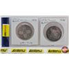 Image 1 : British Florins (2)  : Type B3 (1868-1879) (Silver Sterling Pound) (.925 Silver) (SEE PICS!)