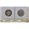 Image 6 : British Florins (2) : 1893 & 1894 (Silver Sterling Pound) (.925 Silver) (SEE PICS!)