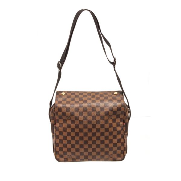 Louis Vuitton Brown Damier Ebene Naviglio Crossbody Bag