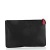 Image 2 : Fendi Jokarl Pouch Printed Leather Medium Black