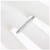 Image 4 : Classic Tiffany & Co. Platinum 0.26 ctw Channel Round Diamond Wedding Band Ring