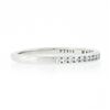 Image 7 : Classic Tiffany & Co. Platinum 0.26 ctw Channel Round Diamond Wedding Band Ring