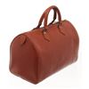 Image 3 : Louis Vuitton Brown Epi Leather Speedy 30 Satchel Bag