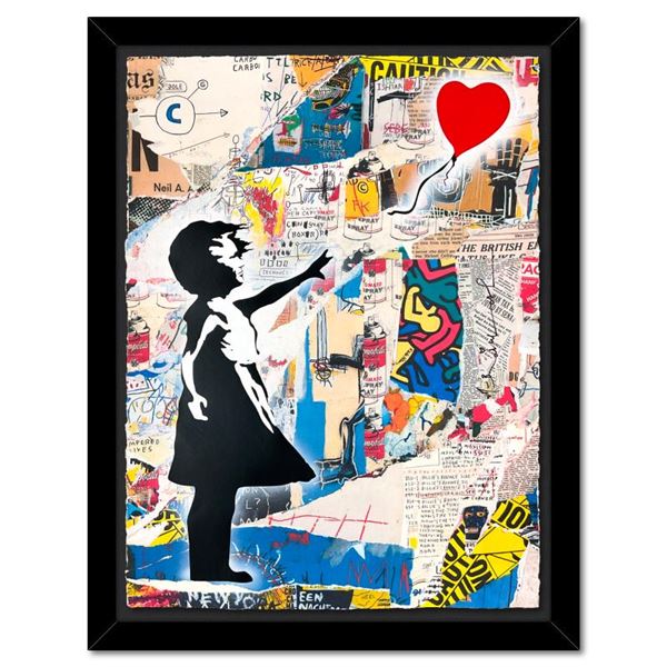 Balloon Girl by Mr Brainwash Original