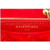 Image 6 : Balenciaga Red Velvet BB Chain Shoulder Bag