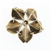 Image 4 : Antique Art Nouveau 10k Gold Diamond Seed Pearl Enamel Flower Petal Brooch Pin