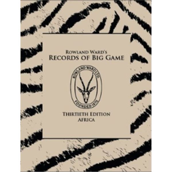 KEY AUCTION ITEM # 1 -  ROLAND & WARD RECORD BOOK