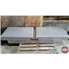 Image 2 : CHALLENGER Aluminum Checkerplate Toolbox (Note: No Key) (12"H x 70"W x 20"D) (SEE PICS!)