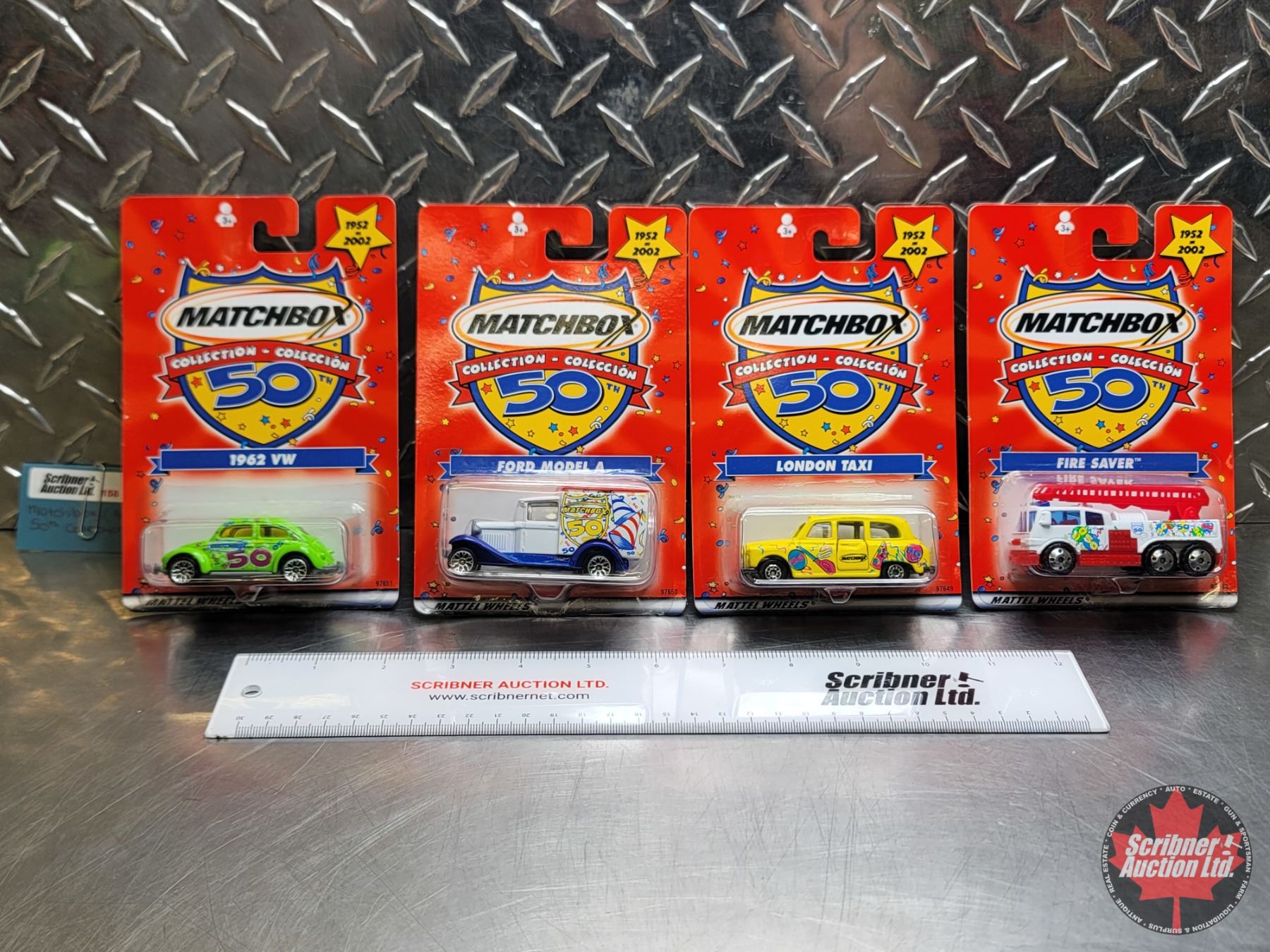 Matchbox (4) : 50th Collection (c. 2001 Mattel) - Fire Saver - 1962 VW ...