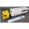 Image 2 : RYDER : ERTL : Truck/Trailer (Promotional Toy) (5"H x 3-1/2"W x 19"L) (SEE PICS!)  (Listing & Descri