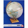 Image 1 : Globemaster 12" Diameter Globe (Pre 1999) (16"H) (SEE PICS!)  (Listing & Descriptions are a GUIDE ON