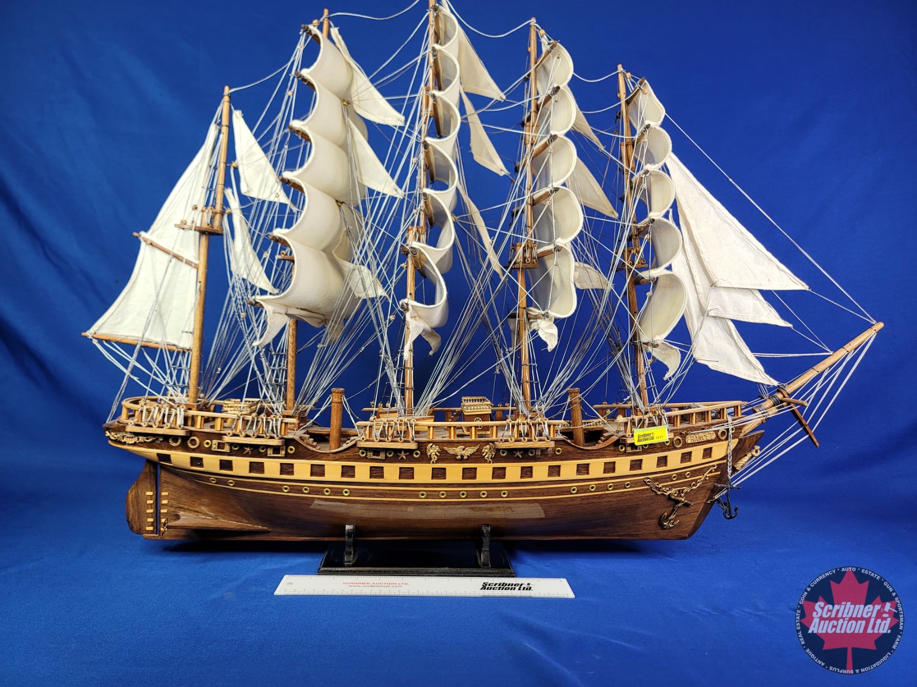 Repca Model Wooden Replica Model Ship : France II (27