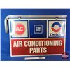 Image 5 : Double Side Hanging Sign : GM Air Conditioning Parts (26"H x 38"W x 2"D)  (SEE PICS!)  (Listing & De