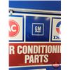 Image 7 : Double Side Hanging Sign : GM Air Conditioning Parts (26"H x 38"W x 2"D)  (SEE PICS!)  (Listing & De