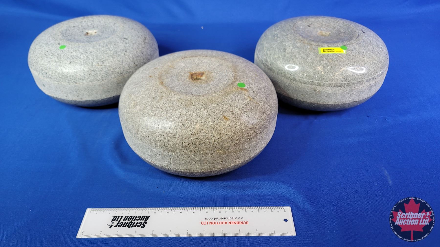 Curling Rocks (3) (40lbs Each) (6