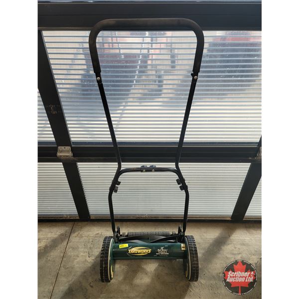 Yardworks 14" Reel Mower
