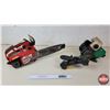 Image 1 : Combo: - Homelite Bandit Chainsaw - Featherlite Weedeater Engine