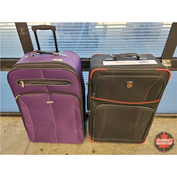 Suitcases (2) (Both 29"H)