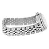 Image 6 : Rolex Ladies Quickset Silver Roman White Gold Diamond Bezel With Hidden Clasp Ju