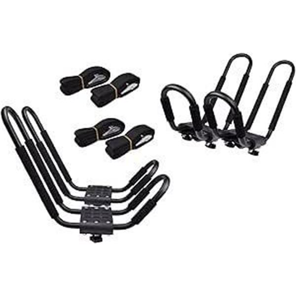 Lot of 1 Set of Kayak Roof Racks - Brand New in Box! Holds 2 Kayaks, Paddleboards, & Surfboards