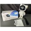 Image 2 : Lot of 1 Astronaut Starry Night Star Galaxy Projector with Remote Control - Brand New!