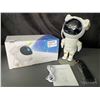 Image 2 : Lot of 1 Astronaut Starry Night Star Galaxy Projector with Remote Control - Brand New!