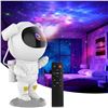 Image 1 : Lot of 1 Astronaut Starry Night Star Galaxy Projector with Remote Control - Brand New!