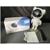 Image 2 : Lot of 1 Astronaut Starry Night Star Galaxy Projector with Remote Control - Brand New!