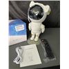 Image 3 : Lot of 1 Astronaut Starry Night Star Galaxy Projector with Remote Control - Brand New!