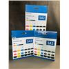 Image 1 : Lot of 3 Boxes of Gubffon 542 6-Pack Pigment Inks for Epson EcoTank Printers - Brand New