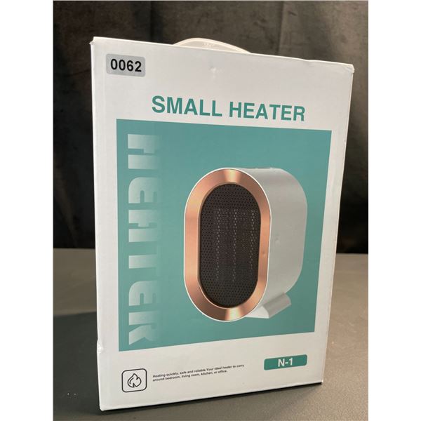 Lot of 1 Small Portable Tabletop/Office Heater - Brand New