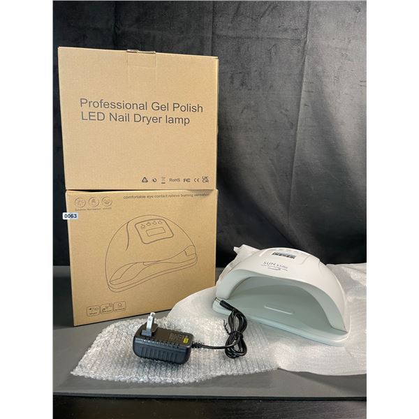 Lot of 2 Professional LED/UV Nail Drying Lamps - Brand New