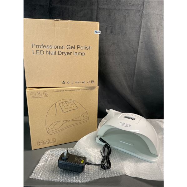 Lot of 2 Professional LED/UV Nail Drying Lamps - Brand New