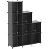 Image 1 : Lot of 1 Wolizom 9-Cube Storage/Closet Organizer - Black - Brand New!
