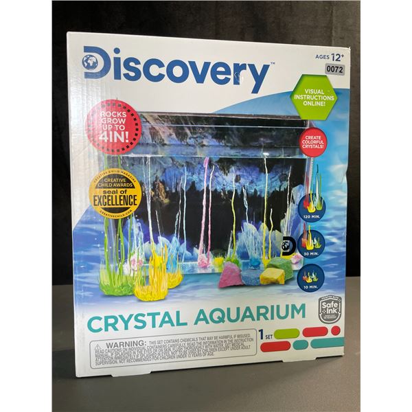 Lot of 1 Discovery Crystal Aquarium Play Set - Brand New