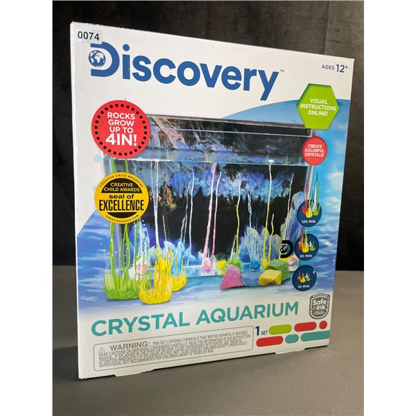 Lot of 1 Discovery Crystal Aquarium Play Set - Brand New