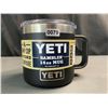 Image 1 : Lot of 1 YETI Rambler 14oz Mug with Magslider Lid - Black - Brand New!