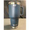 Image 1 : Lot of 1 YETI Rambler 30oz Tumbler Mug with Handle - Blue - Brand New!