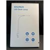 Image 3 : Lot of 1 Shlinux LED Desk Lamp - Clamp Lamp w/ Flexible Gooseneck; 18inch Wide Size - Brand New!