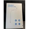 Image 3 : Lot of 1 Shlinux LED Desk Lamp - Clamp Lamp w/ Flexible Gooseneck; 18inch Wide Size - Brand New!