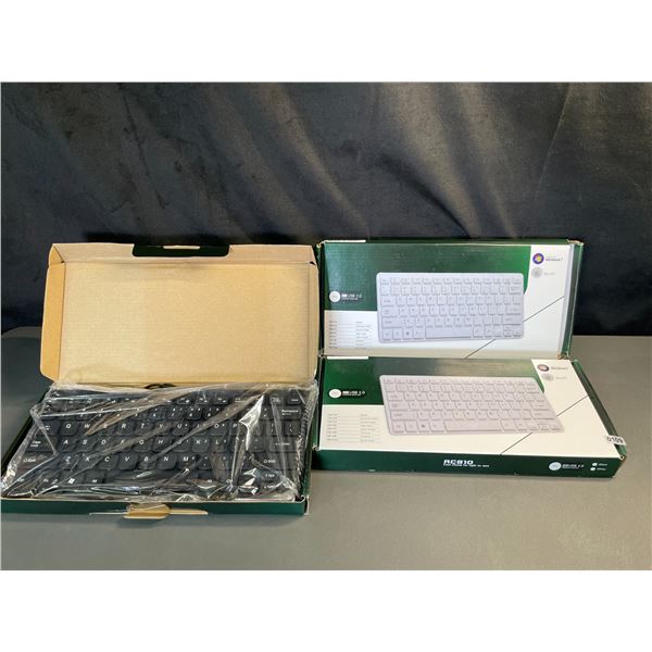 Lot of 3 USB Keyboards - Brand New