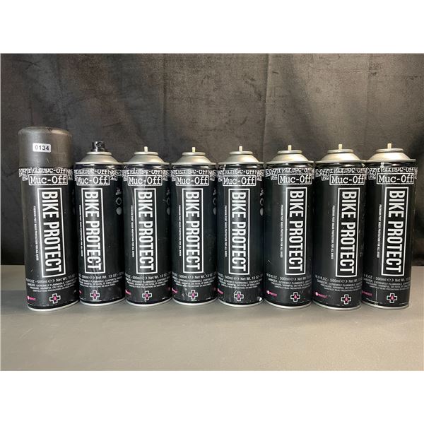 Lot of 8 Cans of Muc-Off Bike Protect Spray - 500ml - Protects All Bikes