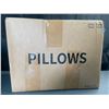 Image 2 : Lot of 1 Box of PureDown Feather Throw Pillow Inserts - Set of 2 - 20 x 20 inch Size - BRAND NEW!