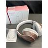 Image 3 : Lot of 2 Glynzak Wireless Over-Ear Headphones w/ 65hr Music/Talk Time! Rose Gold - Brand New!