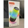 Image 1 : Lot of 1 FDY Cristal Portable Wireless Bluetooth Speaker w/ 9 Color LED Lights - NEW SEALED!