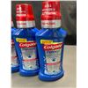 Image 2 : Lot of 5 Colgate Peroxyl Mouth Sore Rinses - Mint - 237ml Each - Brand New