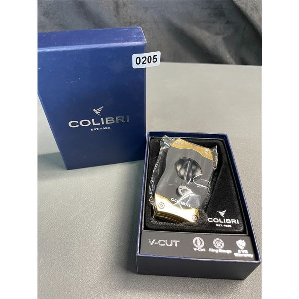 Lot of 1 Colibri V-Cut Cigar Cutter - Brand New in Box
