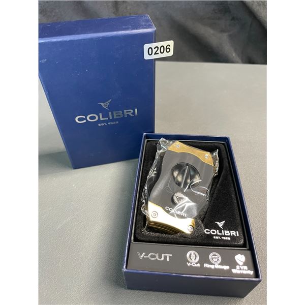 Lot of 1 Colibri V-Cut Cigar Cutter - Brand New in Box