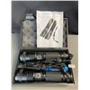 Image 2 : Lot of 2 PowerStyle LED Super Bright Rechargeable Tactical Flashlights - BRAND NEW!